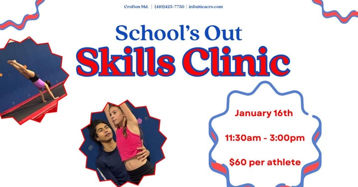 School’s Out Skills Clinic